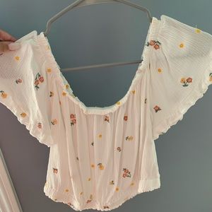 off the shoulder top